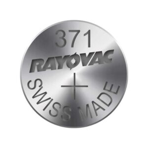 Knoflíková baterie do hodinek RAYOVAC 371, 10ks, pap. krab.
