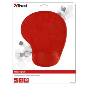 Trust BigFoot Gel Mouse Pad, 23 x 20 cm červená (20429)