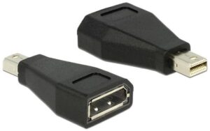 DeLock DisplayPort / Mini DisplayPort černá (65238)