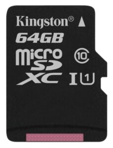 Kingston Canvas Select MicroSDXC 64GB UHS-I U1 (80R/10W) (SDCS/64GBSP)