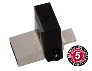 Kingston DataTraveler Micro Duo 3.0 32GB OTG MicroUSB/USB 3.0 černý (DTDUO3/32GB)