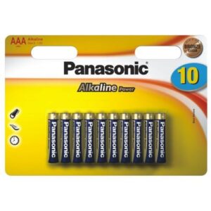 Panasonic ALKALINE POWER AAA, LR03, blistr 10ks
