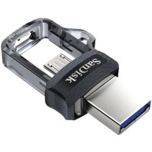 Sandisk Ultra Dual m3.0 16GB OTG MicroUSB/USB 3.0 černý (SDDD3-016G-G46)