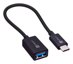 Connect IT USB-A - USB-C, OTG, 15 cm černý (CCA-2040-BK)