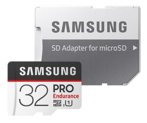 Samsung Micro SDHC PRO endurance 32GB UHS-I U1 (100R/30W) + adapter (MB-MJ32GA/EU)
