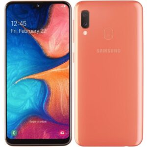 Samsung Galaxy A20e Dual SIM oranžový (SM-A202FZODXEZ)