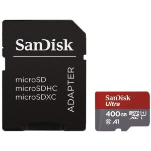 Sandisk Micro SDXC Ultra 400GB UHS-I U1 (100R) + adapter (SDSQUAR-400G-GN6MA)