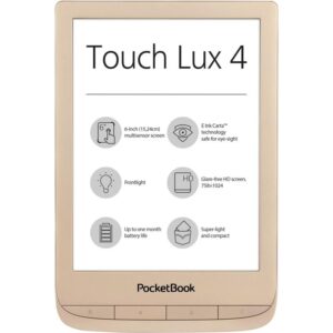 Pocket Book 627 Touch Lux 4 Limitovaná edice s obalem zlatá (PB627-G-GE-WW)