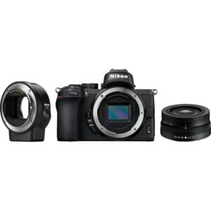 Nikon Z50 + 16-50 VR + adaptér bajonetu FTZ černý (VOA050K004)