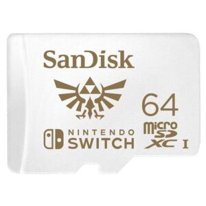 Sandisk Micro SDXC 64GB UHS-I U3 (V30) pro Nintendo Switch (100R/60W) (SDSQXAT-064G-GNCZN)