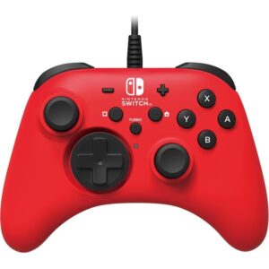 HORI Wired Controller HORIPAD pro Nintendo Switch červený (NSW-156U)