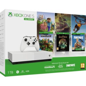 Microsoft Xbox One S 1 TB All-Digital Edititon (Refresh) (NJP-00059)