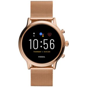 Fossil FTW6062 HR - Rose gold stainless steel Mesh (FTW6062_Female_mash gold)