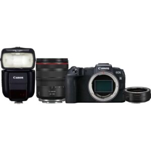 Set Canon EOS RP + M 24-105 L IS USM + adapter + blesk 430EX III-RT