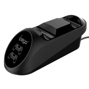 iPega 9180 Double Charger pro gamepady PS4 černá