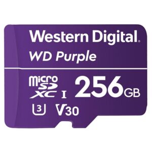 Western Digital Purple microSDXC 256GB UHS-3 U3 V30 (100R/60W) (WDD256G1P0A)