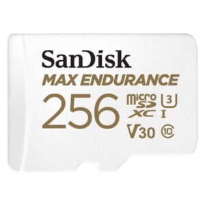 Sandisk MAX ENDURANCE microSDHC 256 GB + adaptér (SDSQQVR-256G-GN6IA)