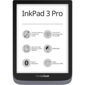 Pocket Book 740 Inkpad3 Pro metalic Gray + ochranný obal (PB740-2-J-WW)