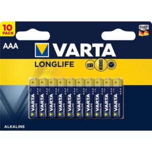 Varta Longlife AAA, LR03, blistr 10ks (4103101461)