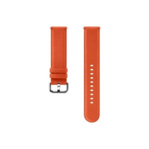 Samsung kožený 20mm pro Galaxy Watch Active 2 oranžový (ET-SLR82MOEGWW)