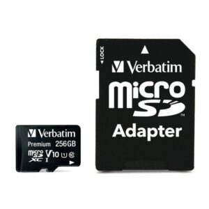 Verbatim Premium microSDXC 256GB UHS-I V10 U1 + adaptér (44087)