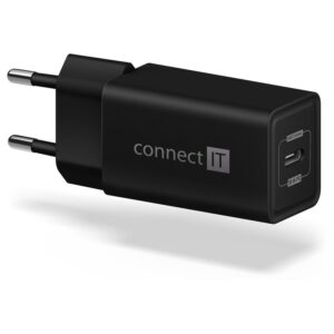 Connect IT 1x USB-C PD, 18W černá (CWC-2060-BK)