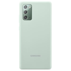 Samsung Silicone Cover na Galaxy Note20 zelený (EF-PN980TMEGEU)