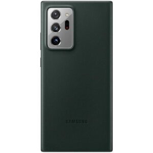 Samsung Leather Cover na Galaxy Note20 Ultra zelený (EF-VN985LGEGEU)