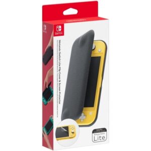 Nintendo - Flip Cover pro Nintendo Switch Lite šedé (NSPL02)