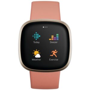 Fitbit Versa 3 - Pink Clay/Soft Gold Aluminum (FB511GLPK)