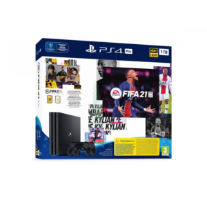 Sony PlayStation 4 Pro 1 TB + FIFA 21 + 2x ovladač (PS719835226)
