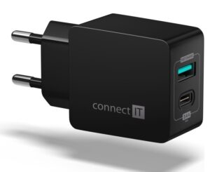 Connect It nabíječka pro mobil Fast Charge Cwc-2030-bk černá