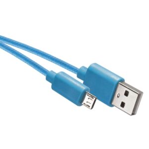 Emos kabel Sm7006b Usb 2.0 A/m - micro B/m, 1m, modrý