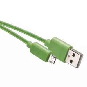 Emos kabel Usb kabel 2.0 A/m - micro B/m 1m zelený