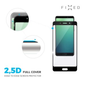Fixed tvrzené sklo pro mobilní telefon Fullglue-cover pro Xiaomi Redmi 7A lepení přes celý displej černé