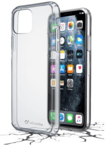 pouzdro na mobil Pouzdro Cellularline Clear Duo iPhone 11 Pro Max