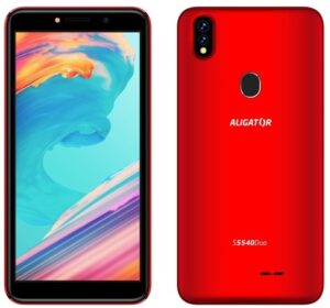 Aligator smartphone S5540 Duo 32Gb červená