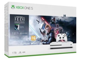 Microsoft herní konzole Xbox One S 1 Tb + Star Wars: Fallen Jedi Order