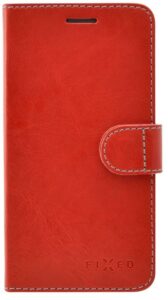 pouzdro na mobil Pouzdro typu kniha Fixed Fit pro Xiaomi Redmi Note 8T, červené