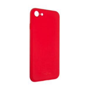 pouzdro na mobil Zadní pogumovaný kryt Fixed Story pro Apple iPhone 7/8/SE (2020), červený