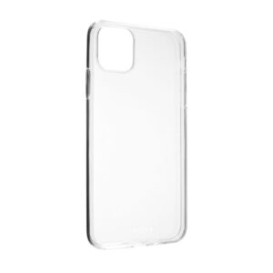 pouzdro na mobil Ultratenké Tpu gelové pouzdro Fixed Skin pro Apple iPhone 11 Pro Max, 0,6 mm, čiré