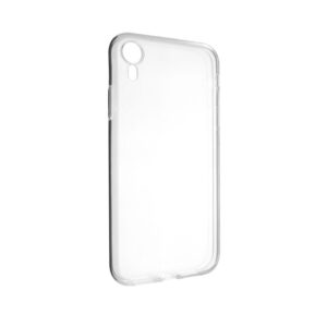 pouzdro na mobil Ultratenké Tpu gelové pouzdro Fixed Skin pro Apple iPhone Xr, 0,6 mm, čiré