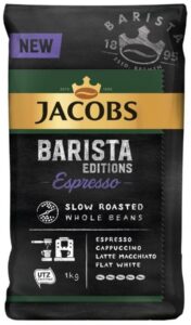 Jacobs Barista Espresso, zrnková káva, 1000g