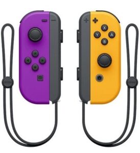 Nintendo gamepad Switch Joy-con ovladače Neon Purple/neon Orange