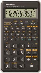 Sharp kalkulačka kalkulačka - El-501t - bílá