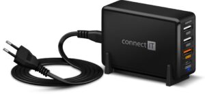 nabíječka pro mobil Nabíječka Connect It Cwc-4090 - neoriginální černá