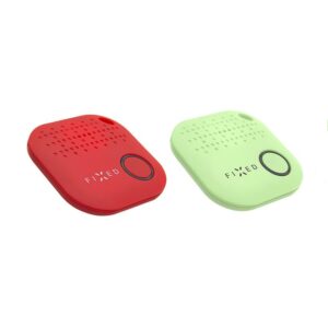 lokátor Key finder Fixed Smile, Duo Pack - červený + zelený