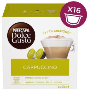 Nescafé Dolce Gusto Cappuccino kávové kapsle 16 ks