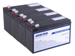 Avacom záložní zdroj bateriový kit pro renovaci Rbc57 (4 ks baterií) (AVACOM Ava-rbc57-kit)