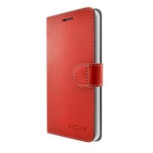 pouzdro na mobil Pouzdro typu kniha Fixed Fit pro Apple iPhone 5/5S/SE, červené